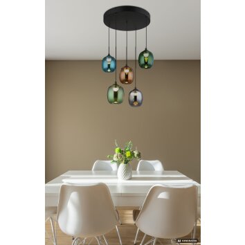 NOWA Minara nowoczesna lampa wisząca LED 27 W 3300 lm 3000 K do jadalni i salonu