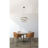 NOWA Rilas LED nowoczesna lampa wisząca ring, do jadalni i salonu, 3000K, 4500 lm, 21W