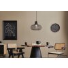 NOWA Mateo nowoczesna lampa wisząca do jadalni z ażurowym kloszem E27 Ø 40 cm 150 cm 40 W
