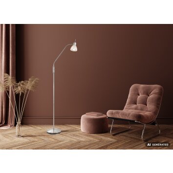 NOWA Daytona łukowa lampa podłogowa do czytania, 150 cm, E14, 5 W, 430 lm