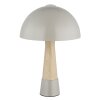 NOWA Paulin nowoczesna lampa grzyb, lampa stołowa E27 60 W z włącznikiem na kablu