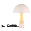 NOWA Paulin lampka stołowa grzybek E27, 60 W, z włącznikiem na kablu, do kuchni