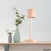 NOWA Lennart nowoczesna lampa stołowa LED z cylindrycznym kloszem do salonu