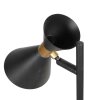 Steinhauer Preto lampa stołowa do czytania GU10 z obracanymi głowicami
