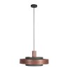 Steinhauer Flinter nowoczesna okrągła lampa wisząca do jadalni, długość 50 cm
