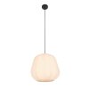 Steinhauer Sable nowoczesna, okrągła lampa wisząca E27 ø 25 cm do jadalni i salonu