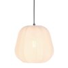 Steinhauer Sable nowoczesna, okrągła lampa wisząca E27 ø 25 cm do jadalni i salonu