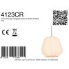 Steinhauer Sable zwis sufitowy lampa wisząca E27, średnica 28 cm, do jadalni