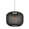 Steinhauer Sable nowoczesna okrągła lampa wisząca z ażurowym kloszem E27, 45 cm