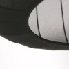 Steinhauer Sable nowoczesna okrągła lampa wisząca z ażurowym kloszem E27, 45 cm