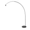 Steinhauer Curve nowoczesna lampa podłogowa łukowa E27 z włącznikiem 210 cm do salonu