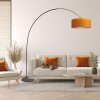 Steinhauer Curve łukowa lampa podłogowa z wyłącznikiem 210 cm E27 do salonu, nowoczesna