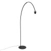 Steinhauer Curve łukowa lampa podłogowa z wyłącznikiem 210 cm E27 do salonu, nowoczesna