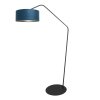 Steinhauer Zig-Zag nowoczesna lampa podłogowa łukowa z abażurem do salonu
