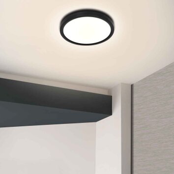 Steinhauer Luminix płaski okrągły plafon sufitowy LED, 20 cm, 1500 lm, 15 W