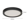Steinhauer Luminix plafon LED sufitowy okrągły 29 cm 1500 lm 18 W 2700-3000-3500 K