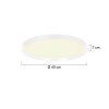 Steinhauer Flady LED 2-punktowy plafon sufitowy okrągły 40 cm 2700K 3500 lm 30W