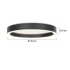 Steinhauer Ringlux LED plafon sufitowy, okrągła lampa sufitowa 2700 K 3600 lm 30 W
