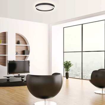 Steinhauer Ringlux LED plafon sufitowy, okrągła lampa sufitowa 2700 K 3600 lm 30 W