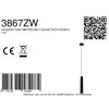 Steinhauer Tubel regulowana lampa wisząca do wyspy kuchennej o długości 10,5 cm