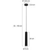 Steinhauer Tubel regulowana lampa wisząca do wyspy kuchennej o długości 10,5 cm