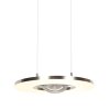 Steinhauer Lampa wisząca Soleil, LED 2700 Kelvin nad stołem jadalnianym, wysokość regulowana