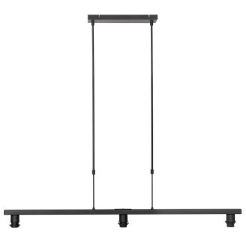Steinhauer Stang nowoczesna lampa wisząca nad stół 3-punktowa E27, regulowana, 120 cm