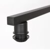 Steinhauer Stang nowoczesna 3-punktowa lampa wisząca do jadalni, regulowana lampa wisząca E27 140 cm