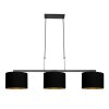 Steinhauer Stang nowoczesna 3-punktowa lampa wisząca do jadalni, regulowana lampa wisząca E27 140 cm