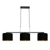 Steinhauer Stang nowoczesna 3-punktowa lampa wisząca do jadalni, regulowana lampa wisząca E27 140 cm