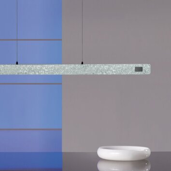 Steinhauer Fluxy LED lampa wisząca nad stół 6-punktowa regulowana do jadalni