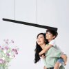 Steinhauer Fluxy regulowana lampa wisząca listwa LED, 9-punktowa, długość 9 cm