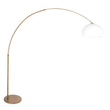 Steinhauer Sparkled Light regulowana lampa stojąca łukowa do czytania