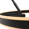 Steinhauer Ringlux LED 2-punktowa lampa podłogowa łukowa nowoczesna do salonu