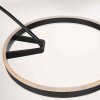 Steinhauer Ringlux LED 2-punktowa lampa podłogowa łukowa nowoczesna do salonu