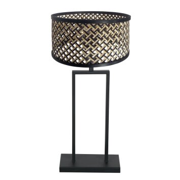 Steinhauer Stang klasyczna regulowana lampa stołowa E27 z ażurowym kloszem