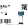 Steinhauer Stang klasyczna regulowana lampa stołowa z abażurem do salonu, E27