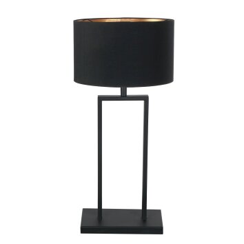 Steinhauer Stang lampa stołowa, lampka nocna nowoczesna z cylindrycznym abażurem