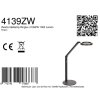 Steinhauer Ringlux LED lampa podłogowa 2-punktowa nowoczesna lampa do czytania