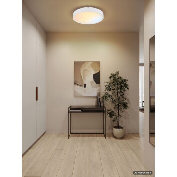 Globo Jess nowoczesny plafon LED 39 cm 4600 lm 50 W 1800-12000 K, okrągły