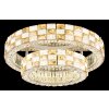 Globo Lidia nowoczesny okrągły plafon sufitowy dwupoziomowy Ø 61 cm LED