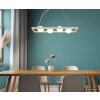 NOWA Nanda kwadratowa lampa wisząca do jadalni, nowoczesna, 4-punktowa, 84 cm