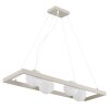 NOWA Nanda kwadratowa lampa wisząca do jadalni, nowoczesna, 4-punktowa, 84 cm