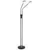 Globo Silvio LED nowoczesna lampa stojąca, lampa podłogowa 2-punktowa do salonu