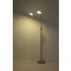 Globo Silvio LED lampa podłogowa, lampa stojąca 2-punktowa nowoczesna do salonu