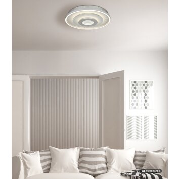 Globo Miles okrągła lampa sufitowa LED 40 cm, 30 W, 3990 lm, 3000/4000/6000 K