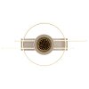 Globo Donte geometryczny plafon LED 1-punktowy do salonu i kuchni 40 W 3000 K 4279 lm