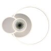 Globo Beltran LED lampa sufitowa ringowa, nowoczesna do salonu i jadalni
