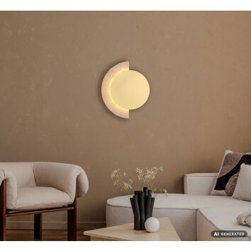 Globo Rojas LED nowoczesny kinkiet ścienny do salonu i jadalni 3000 Kelvin 1612 Lumen 14 Watt