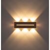 Globo Rojas LED kwadratowa lampa ścienna kinkiet nowoczesna 3000 K 1959 lm 17 W
